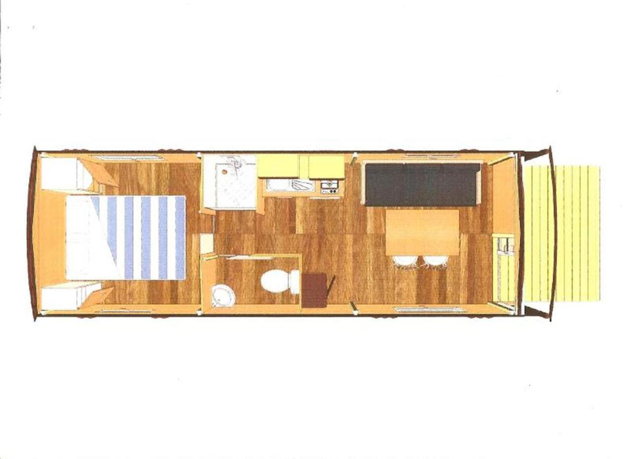 Camping Les Amandiers Castelnau-de-Guers Extérieur photo